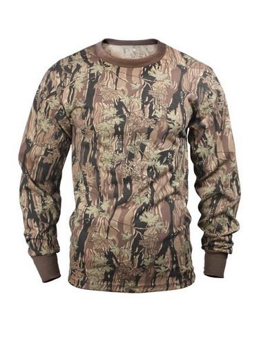 Custom Printed  Rothco Long Sleeve Camo T-Shirt - 67790 